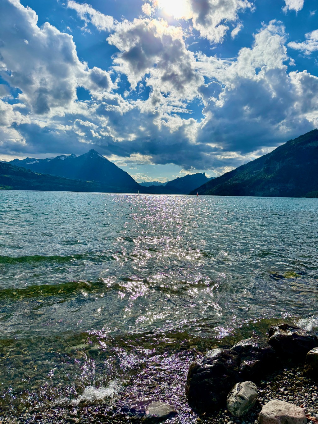 Wednesday 20th May 2026 – a walk along the shores of Lake Thunersee….